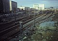 Treinstation "Brussel-West" in 1986.