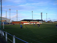 Whitley Bay's home stadium Hillheads Park WhitelyBayground.jpg