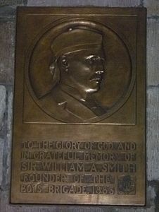 William Smith memorial plaque, St. Giles, Edinburgh.JPG