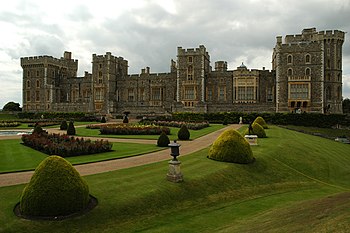 Cara este del Castillo de Windsor.