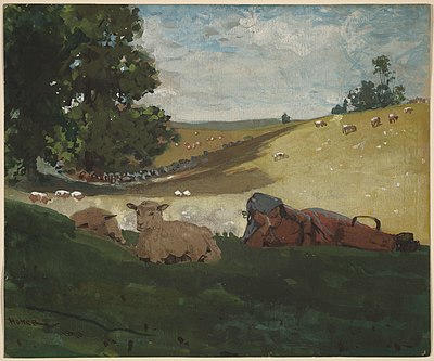 Warm Afternoon (Shepherdess), 1878