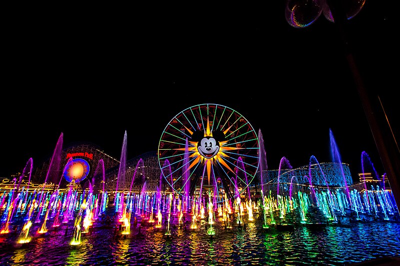 File:World of Color Fountains (8566858723).jpg