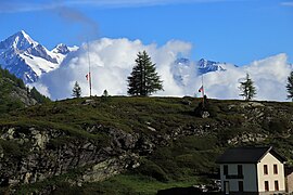 XBG-Antennas with Swiss and Namibian Flag