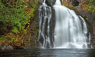 <span class="mw-page-title-main">Youngs River Falls</span> Waterfall in Oregon, United States
