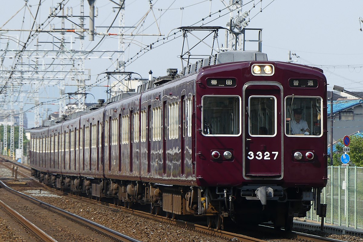 阪急3300系3323編成リニューアル車8両 加工品 - 鉄道模型