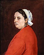 Retrato rojo de la señora Anita (1872)