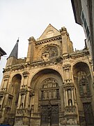 Fassade der Kirche Notre-Dame