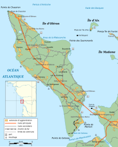 Mapa com limites municipais