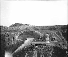 Lion of Babylon in 1909 'sd bbl 1909.jpg