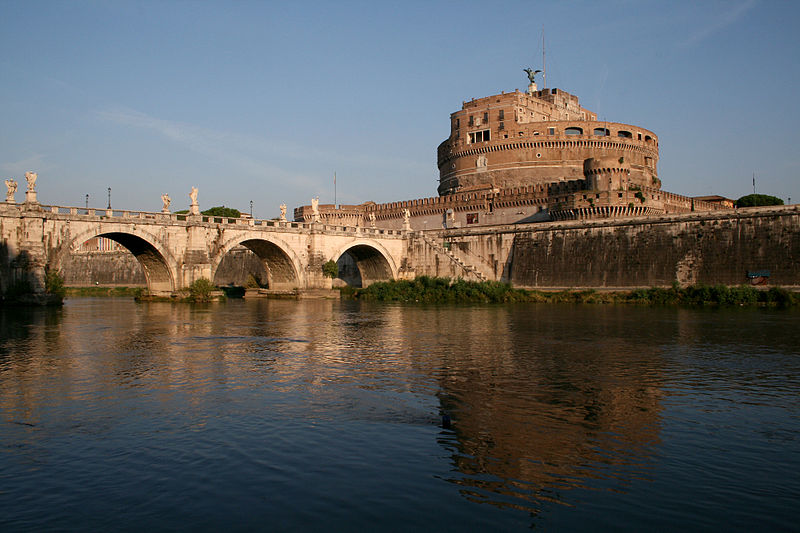 File:0 Pont et château Sant'Angelo - Rome (1).JPG