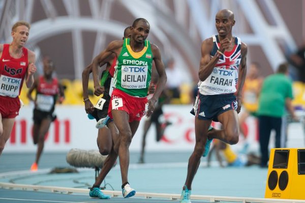 10000 m men finish