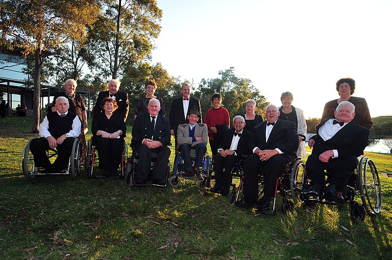 File:181010 - 50 year reunion 1960 Australian Paralympic Team - 3b - Scan.JPG