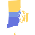 1835 Rhode Island Gubernatorial Election by County