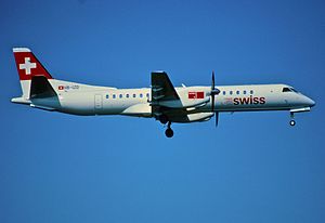 Авария Saab 2000 в Вернойхене