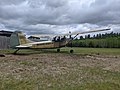 1956 Cessna L-19 Franconia Airport NH Route 116 Franconia NH May 2021 side.jpg