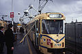 Tramstation Heizel in 1985.