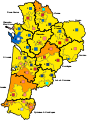 1T Législatives 2017 Nouvelle-Aquitaine.svg