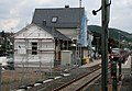 Bahnhof Bad Laasphe während des Umbaus (2010)
