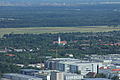 Blick vom Olympiaturm über München.