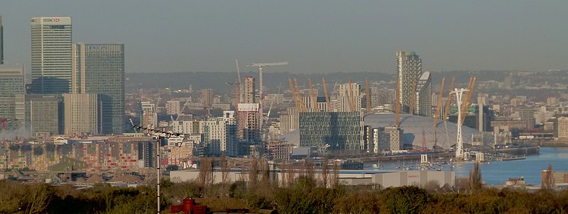 File:2015 London-Shooters Hill View of Greenwich Peninsula.jpg