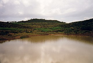 Addi Hilo Reservoir in Ethiopia