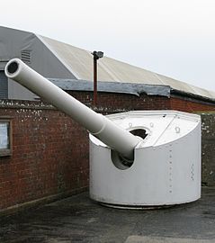 6 inch gun from HMS Calypso