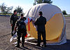 Reservist from the 14th Test Squadron working with their active duty counterparts