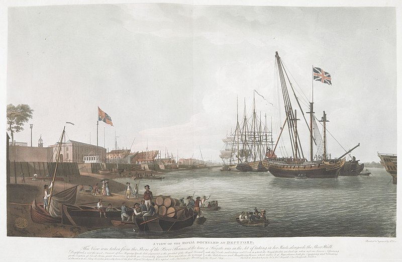 File:A View of the Royal Dockyard at Deptford, 1789.jpg