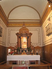 Altar major de la Ermitana.