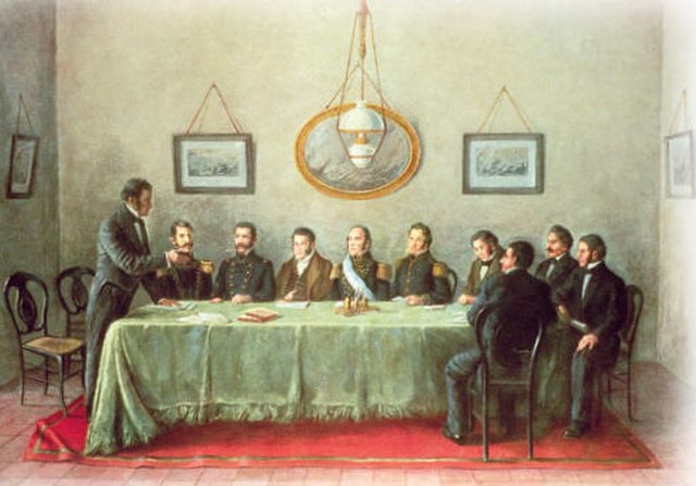 The San Nicolás Agreement led to the sanction of the Argentine Constitution of 1853.