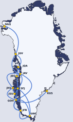 Miniatura per Trasporti in Groenlandia