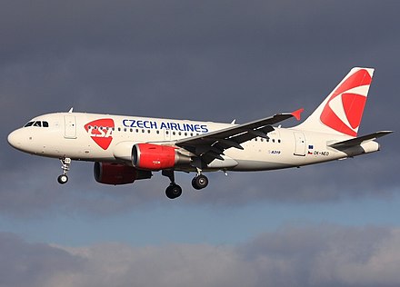 Czech Airlines Airbus A319-100