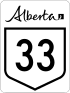 Highway 33 shield
