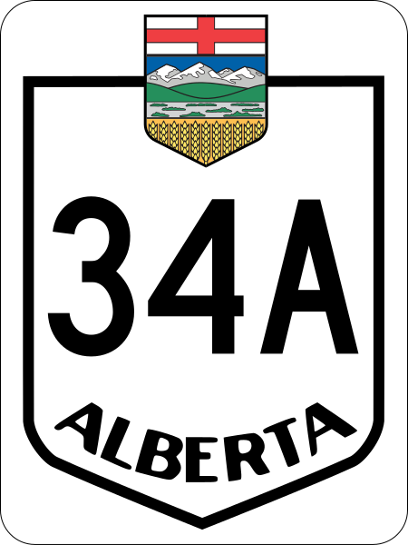 File:Alberta Highway 34A (1960s).svg