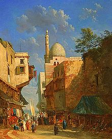 Alexandre Defaux - The Bazaar, 1856.jpg
