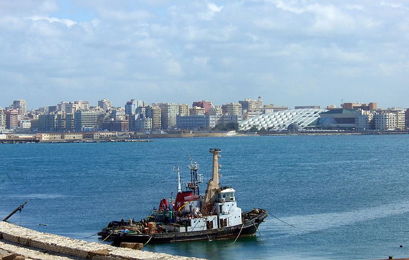 File:Alexandria harbour (February 2007).jpg