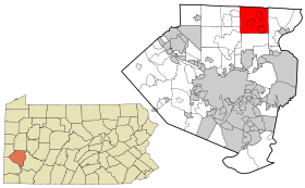 Localização de West Deer Township