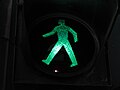 Ampelmännchen West Grün (Arbeitsversion 1)