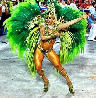 Andrea de Andrade Brazilian Carnival Queen