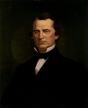 Andrew Johnson: Jeunesse, Ascension politique, Vice-présidence