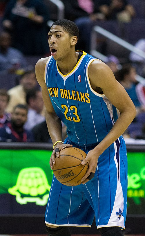 Anthony Davis was selected first by the New Orleans Hornets.