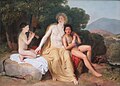 „Dainuojantys ir grojantys Apolonas, Hiacintas ir Kiparisas“, 1834 m., Tretjakovo galerija
