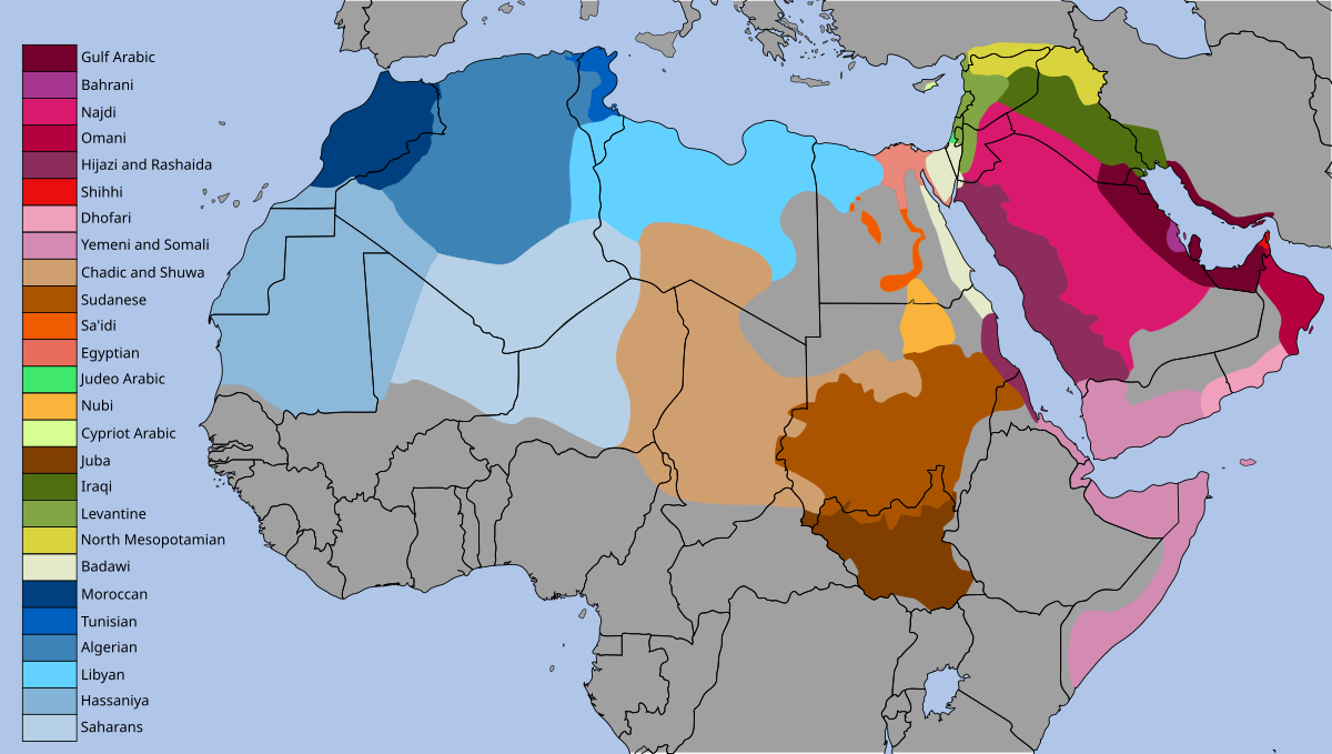 Arabische Dialekte Wikipedia