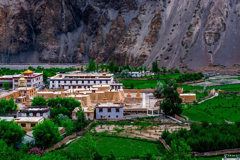 File:Arial View of Tabo Monastery, World Heritage Site.jpg