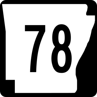 <span class="mw-page-title-main">Arkansas Highway 78</span> State highway in Arkansas, United States