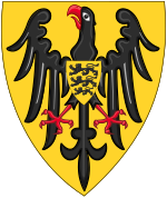 Description de l'image Arms of the Holy Roman Emperor (Hohenstaufen).svg.