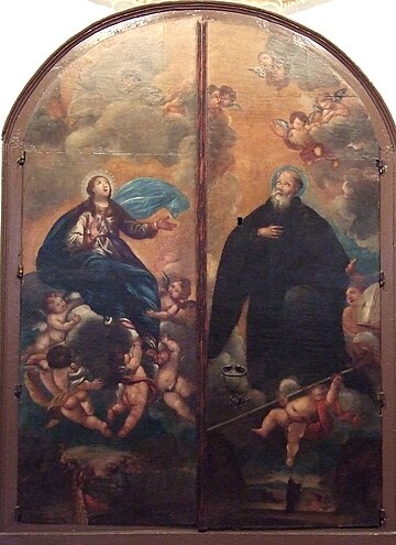 L'Assomption de la Vierge et saint Íñigo