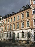 Apartment building in closed development