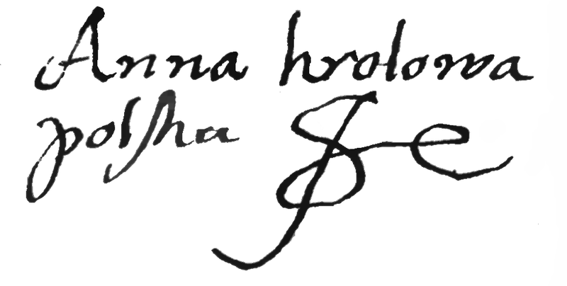 Fișier:Autograph of Anna Jagielonka.PNG