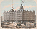 Baldwin's Hotel and Theatre (burned down, 1898)